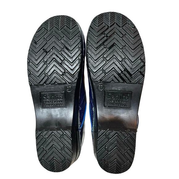 Sanita Women’s Izabella Professional Clogs Blue Size 6.5 (37) - Picture 8 of 8